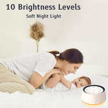 Brown Noise Sound Machine with 30 Sounds & Night Light