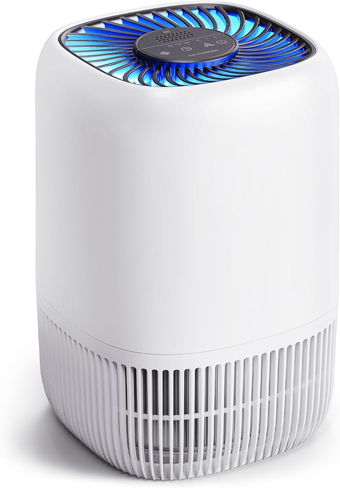 Air Purifiers for Home with H13 Quiet HEPA Filter Up to 1076 Ft² for Pet Hair