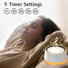 Brown Noise Sound Machine with 30 Sounds & Night Light