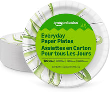 Amazon Basics Everyday Disposable Paper Plates