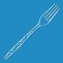 Amazon Basics Disposable Clear Plastic Forks, Premium Quality, 100 Count