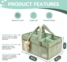PeraBella Diaper Caddy Organizer for Changing Table
