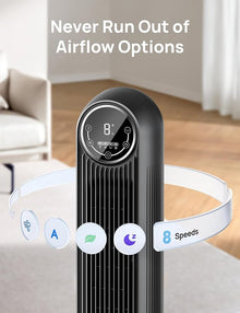 DREO Tower Fan for Bedroom
