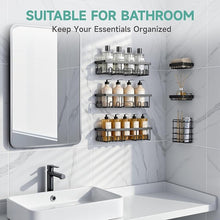 Veken Shower Caddy 6-Pack, Advanced Rustproof Design
