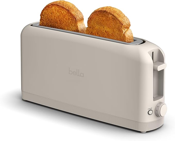 bella 2 Slice Slim Toaster, Fits-anywhere™ Kitchenware