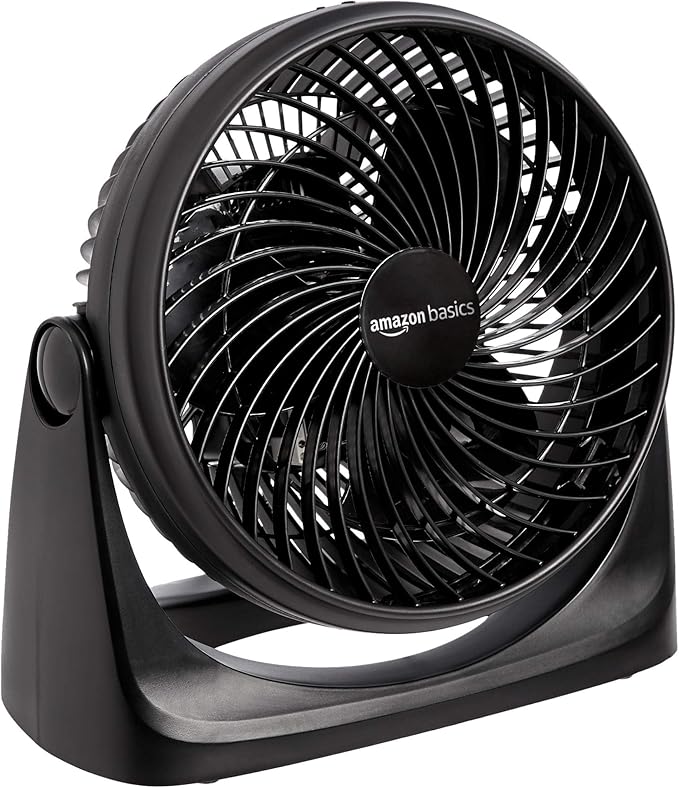 Amazon Basics Air Circulator Desk Fan for Bedroom