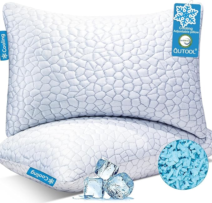 QUTOOL Cooling Pillow for Sleeping