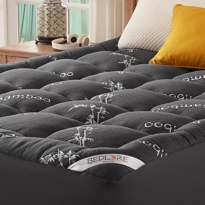 BEDLORE King Mattress Topper Viscose Derived from Bamboo